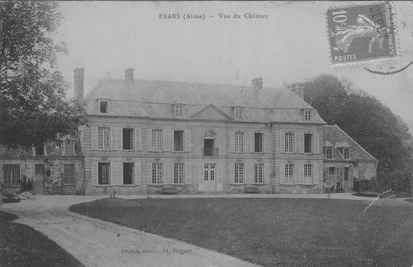 Château de Paars en 1912