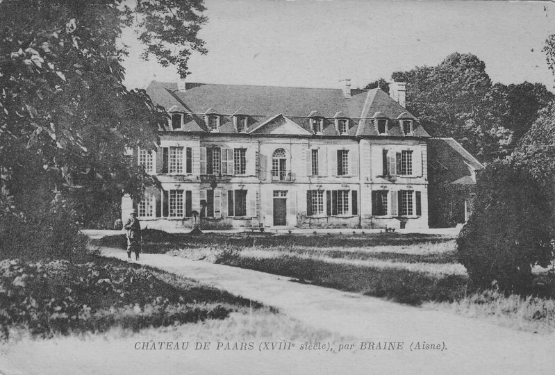 Château de Paars en 1922