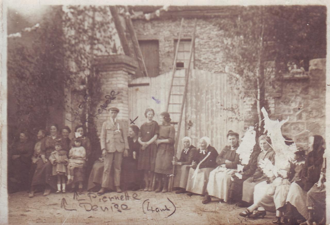 Fête à Paars en 1925