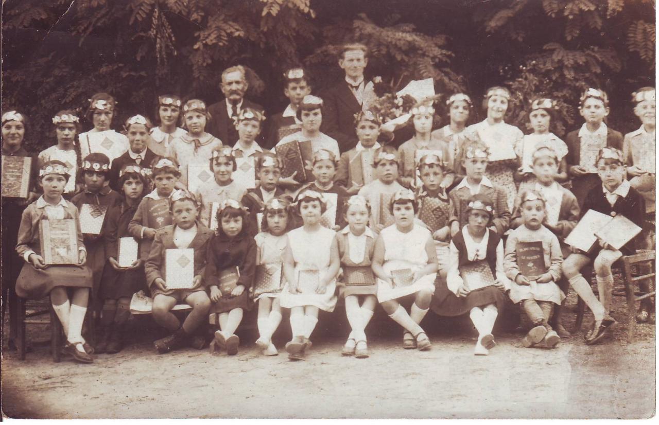 Photo école à Paars en 1933