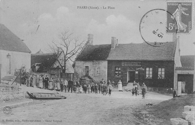 Place de Paars en 1909