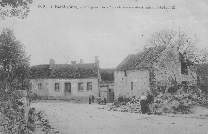 Place de Paars en 1919