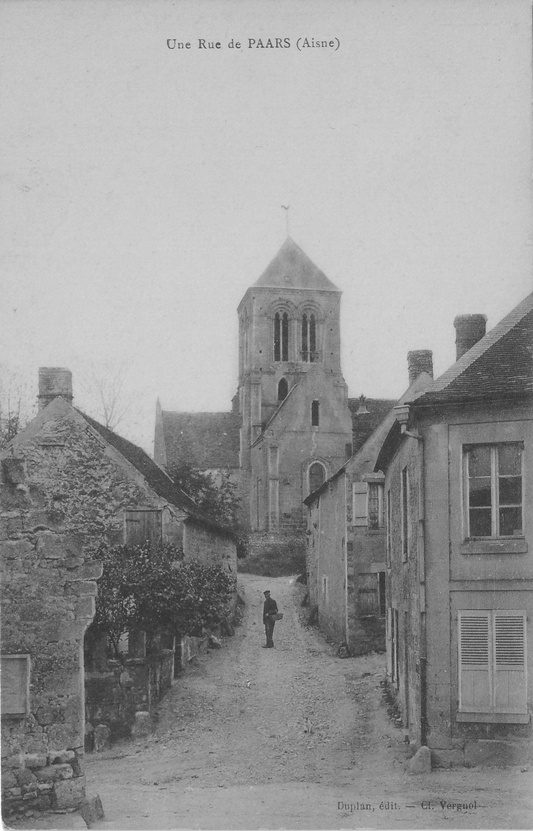Montée de l'église en 1922